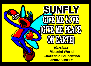 rnson
Material World

Charitable Foundation
.2002 SUNFLY
