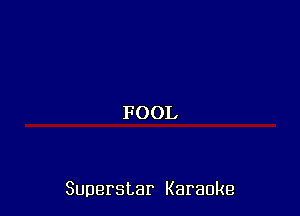 Superstar Karaoke