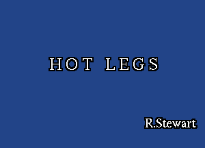 I-IOT LEGS

R.Stewart