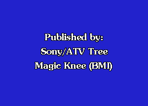 Published bw
SonwATV Tree

Magic Knee (BM!)