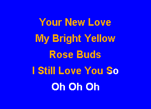 Your New Love
My Bright Yellow

Rose Buds
I Still Love You So
Oh Oh Oh