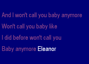 Eleanor