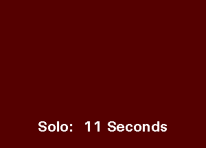 Solm 11 Seconds