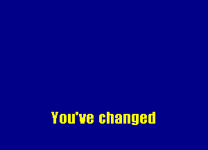 YOU'UB changed