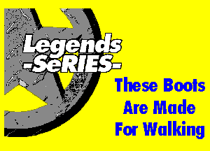 These Bods

Are Made
F0! Walking