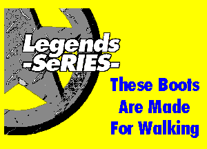 Are Made
Fm Walking