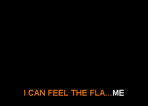 I CAN FEEL THE FLA...ME