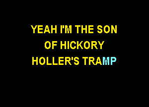 YEAH I'M THE SON
OF HICKORY

HOLLER'S TRAMP