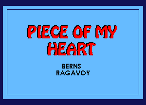 (?HECQE (Qt? W
FREAKY

BERNS

RAGAVOY