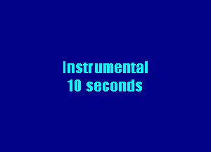 Instrumental

10 SBGOHUS