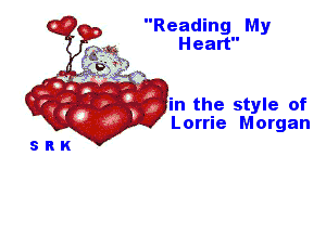 Reading My
Heart

in the style of
Lorrie Morgan