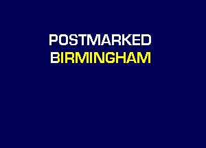 PDSTMARKED
BIRMINGHAM