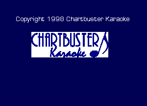Copyright 1998 Chambusner Karaoke

w m2
