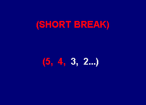 (SHORT BREAK)

(5, 4, 3, 2...)