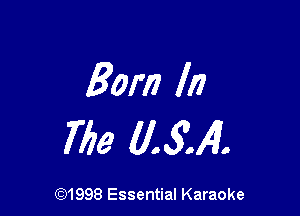 Born lil

77m 0.3.4.

691998 Essential Karaoke