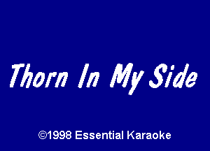 760m Iii My 5749

CQ1998 Essential Karaoke