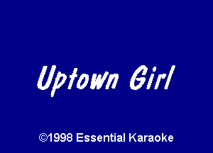 Upfotm 6M

691998 Essential Karaoke