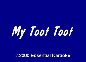 My 700i 700i

(972000 Essential Karaoke