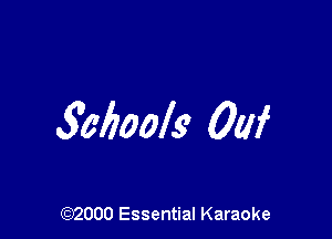 SWIools 0W

(972000 Essential Karaoke