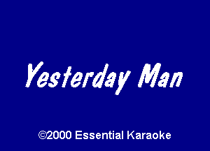 Vegferdey M317

(972000 Essential Karaoke