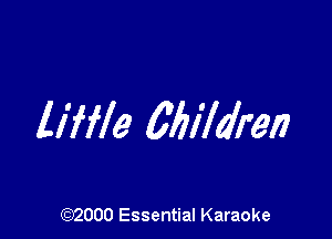 liffle 66mm?

(972000 Essential Karaoke