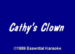 Csfflyfe 67mm

CQ1999 Essential Karaoke