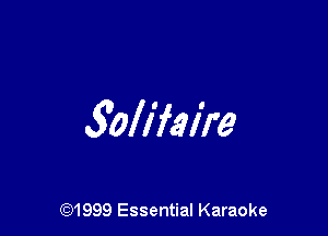 3olifeire

CQ1999 Essential Karaoke