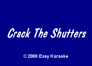 cm 7'69 Slmffm

Q) 2008 Easy Karaoke