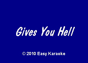 67m, V00 Heff

Q) 2010 Easy Karaoke