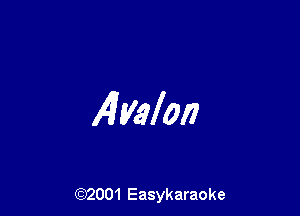 I41 Valor)

(92001 Easykaraoke