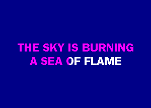 NING

A SEA OF FLAME