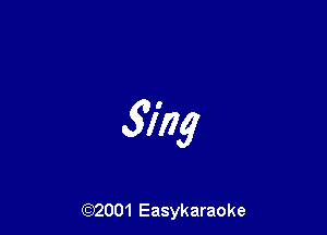 Slhg

(92001 Easykaraoke