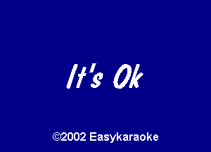 life 0k

(92002 Easykaraoke