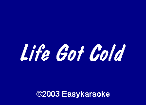 life 60f 60M

(92003 Easykaraoke