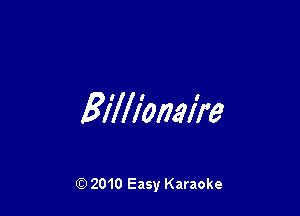 Billllamm

2010 Easy Karaoke