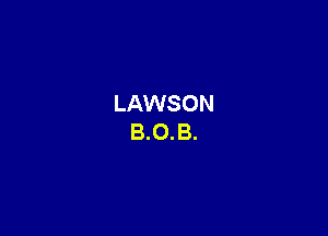 LAWSON
8.0. B.