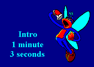 1 minute
3 seconds