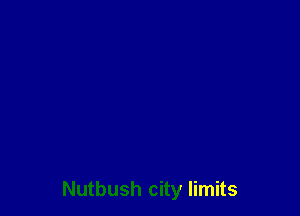 Nutbush city limits