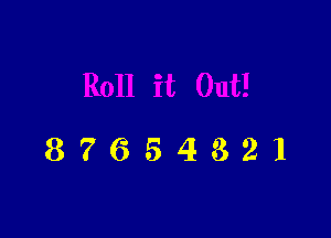 87654321