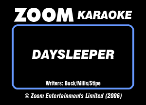 26296291353 KARAOKE

DAVSLEEPER

mum
OMMWMJ