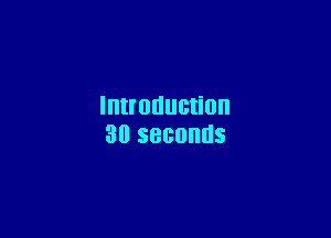 Introduction

30 SBGOHUS