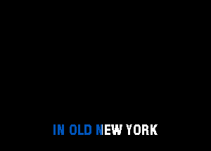 IN OLD NEW YORK