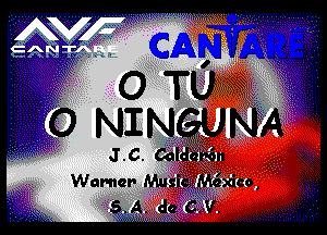 J. C. Calddron
Warner- Musidstcadco,