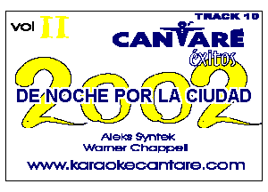 TRACK'ID

CADWZ'ARE

mmrxn

EEINOCHEIJDOR LACIUDAD
05w KJOamH

Alene Synrek
Warner Chappel

www.korookecomcrecom