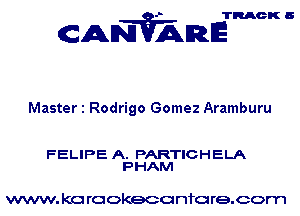 TRACK 6

ANTVAmE

Master 1 Rodrigo Gomez Aramburu

FELIPE A. PARTICHELA
PHAM

www. kc rcokeco nfo re.com