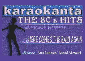 THE 80's HITS

131 NO a 19. ixatarin

Anton Ann Lemiw David Stewart