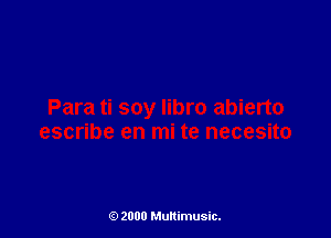 (9 2000 Multimusic.