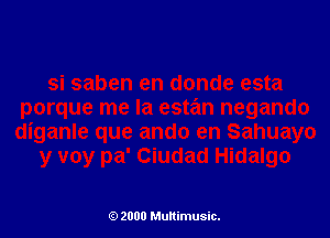 (9 2000 Multimusic.