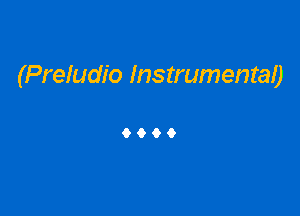(Preludio Instrumentao

9069